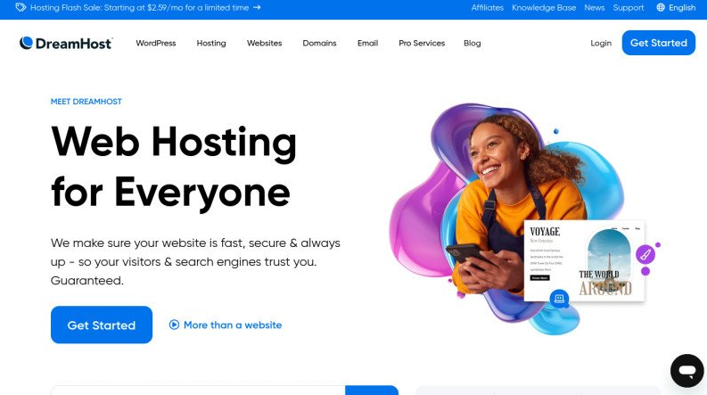 Đánh Giá DreamHost 2025: Lựa Chọn Hosting Đáng Tin Cậy Cho Website Của Bạn